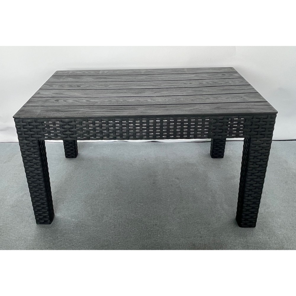 KGY-141909　ガーデンリビング４点セット［ブラック］