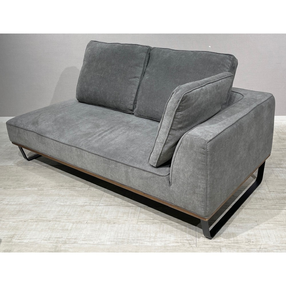 KGY-141156　右カウチソファ［グレー］