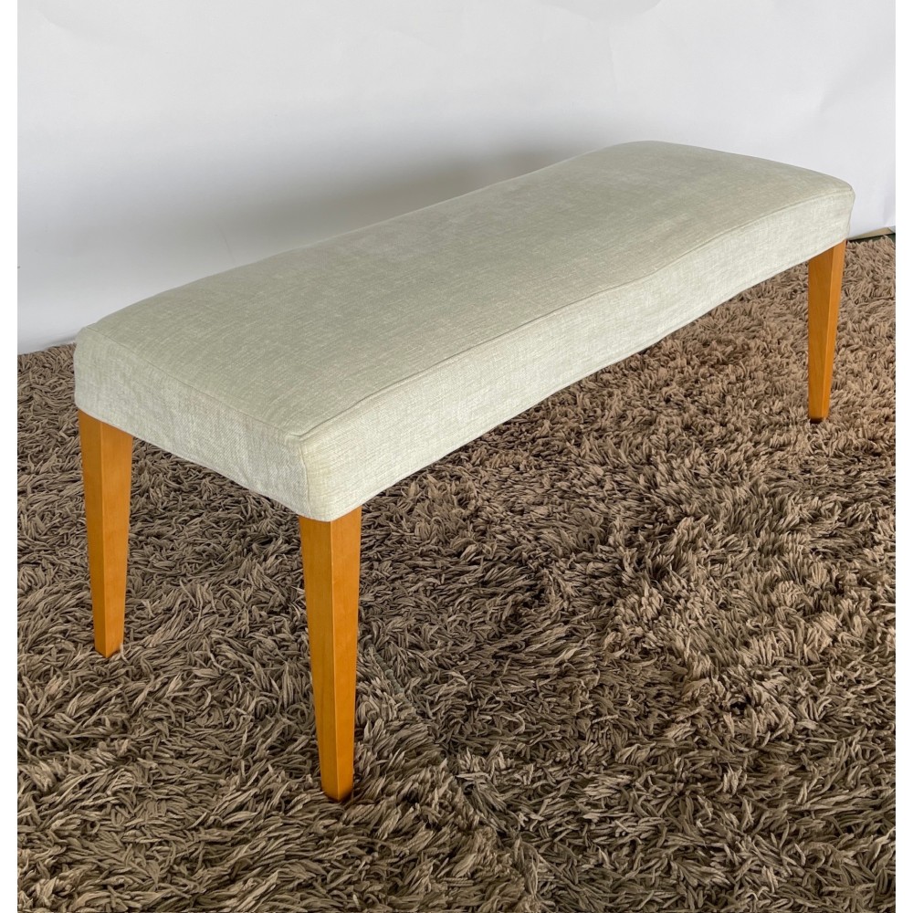 KGY-141532　ベンチ［カバー付き］［アイボリー／ナチュラル］