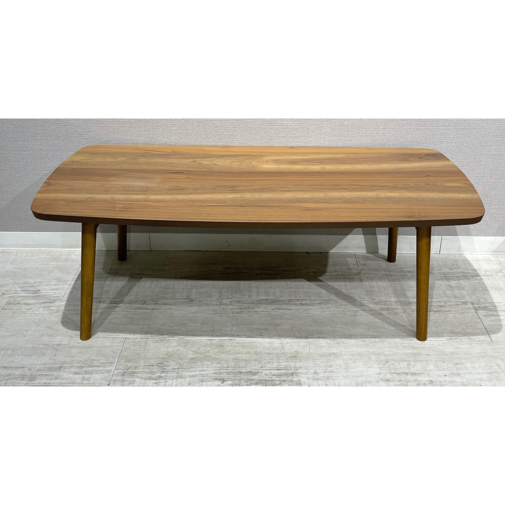 KGY-140473　折りたたみ式ローテーブル［ウォールナット］