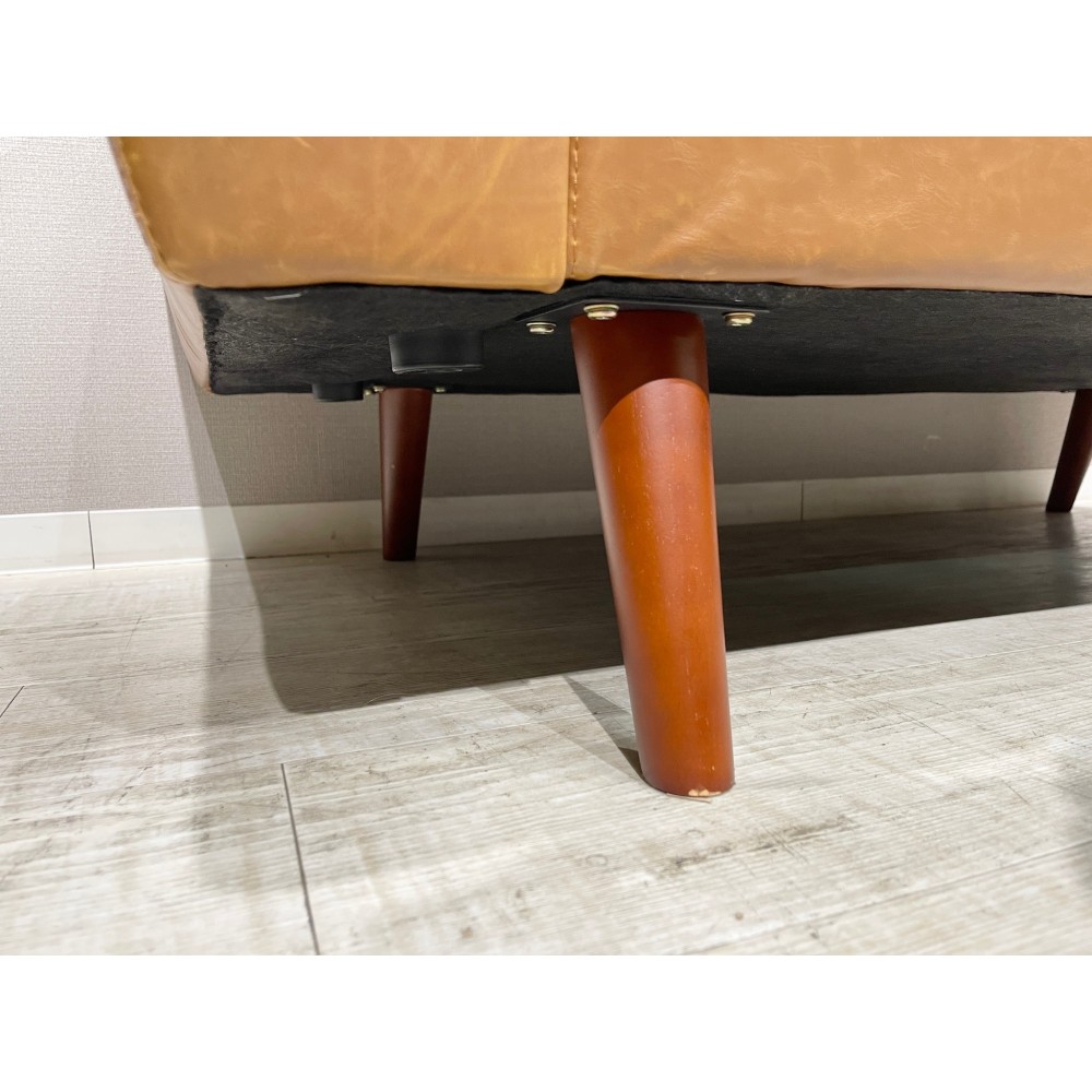 KGY-140668　２Ｐソファ［ブラウン］