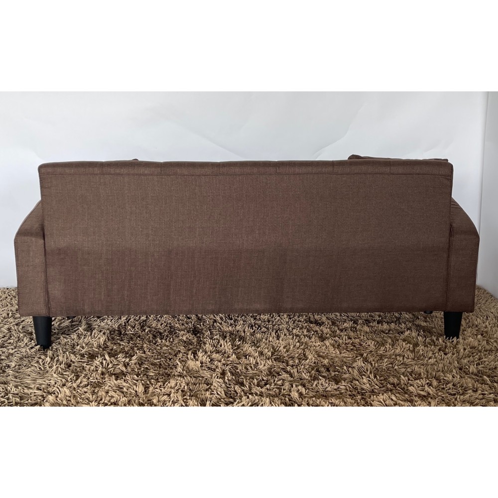 KGY-141564　２．５Ｐソファ［ダークブラウン］