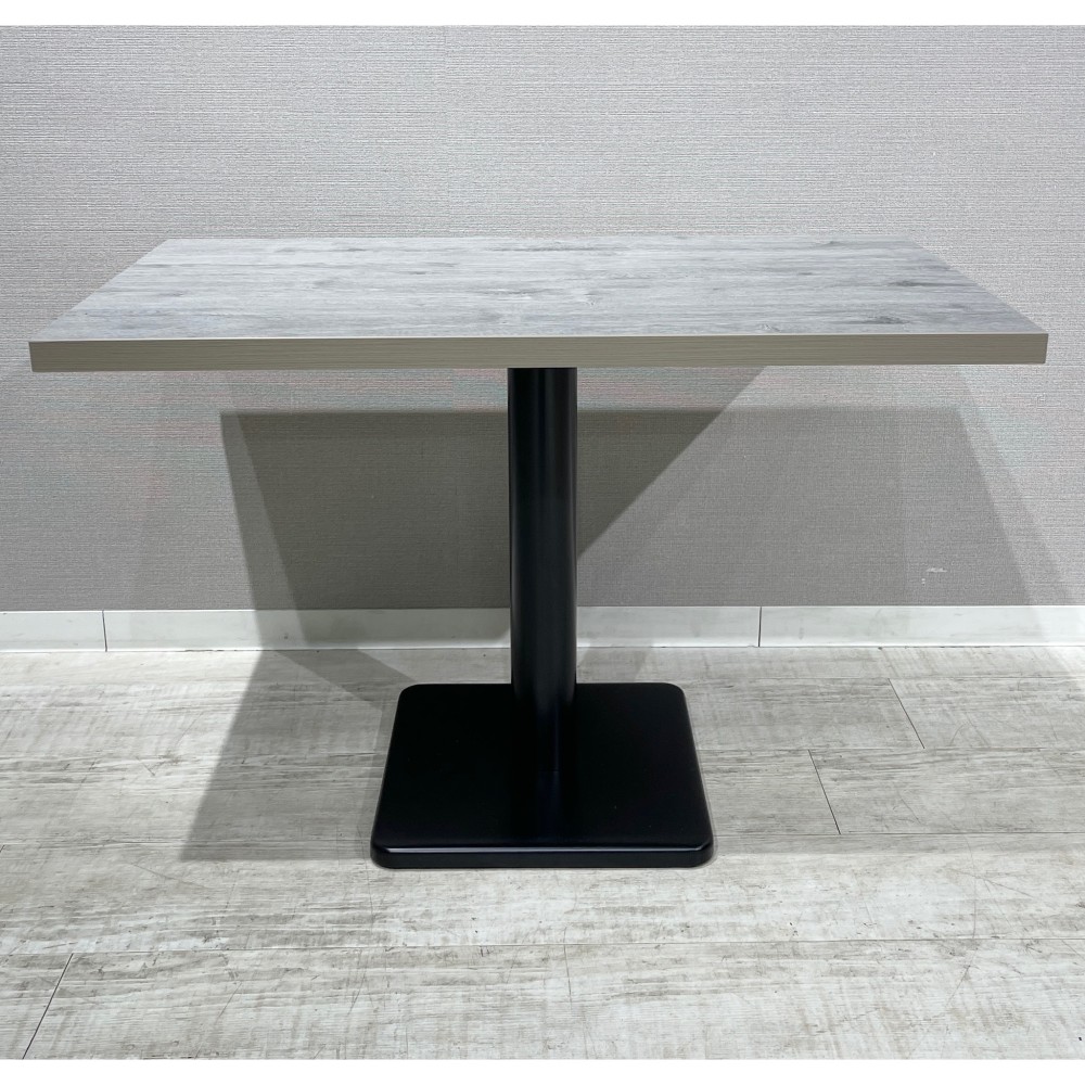 KGY-140780　ダイニングテーブル［グレー／ブラック］
