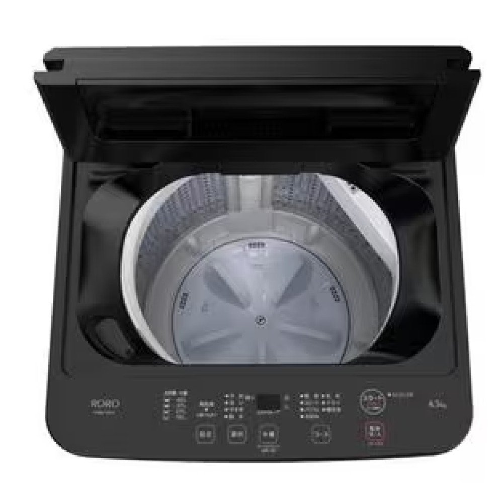 YA-141655　全自動洗濯機［４．５ｋｇ］［ブラック］