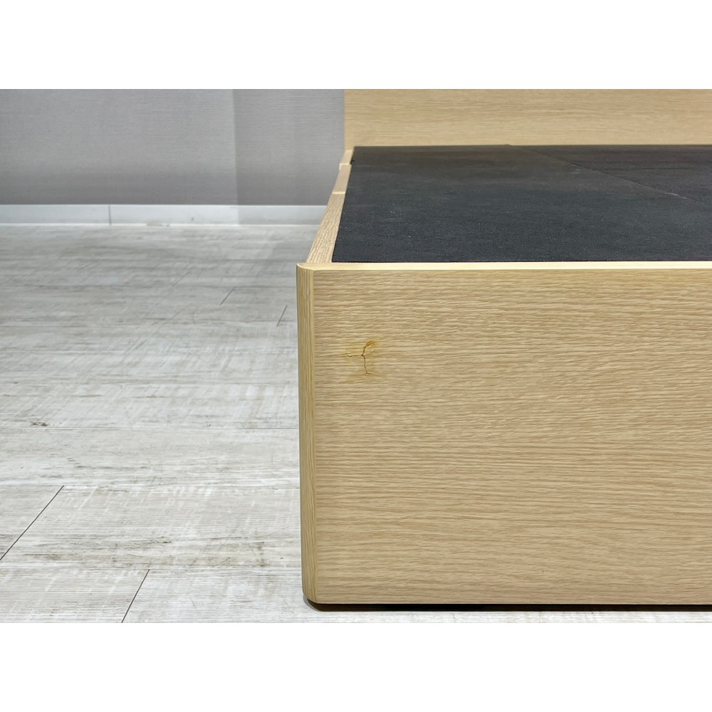 KGY-140505　ベッドフレーム［シングル］［ナチュラル］