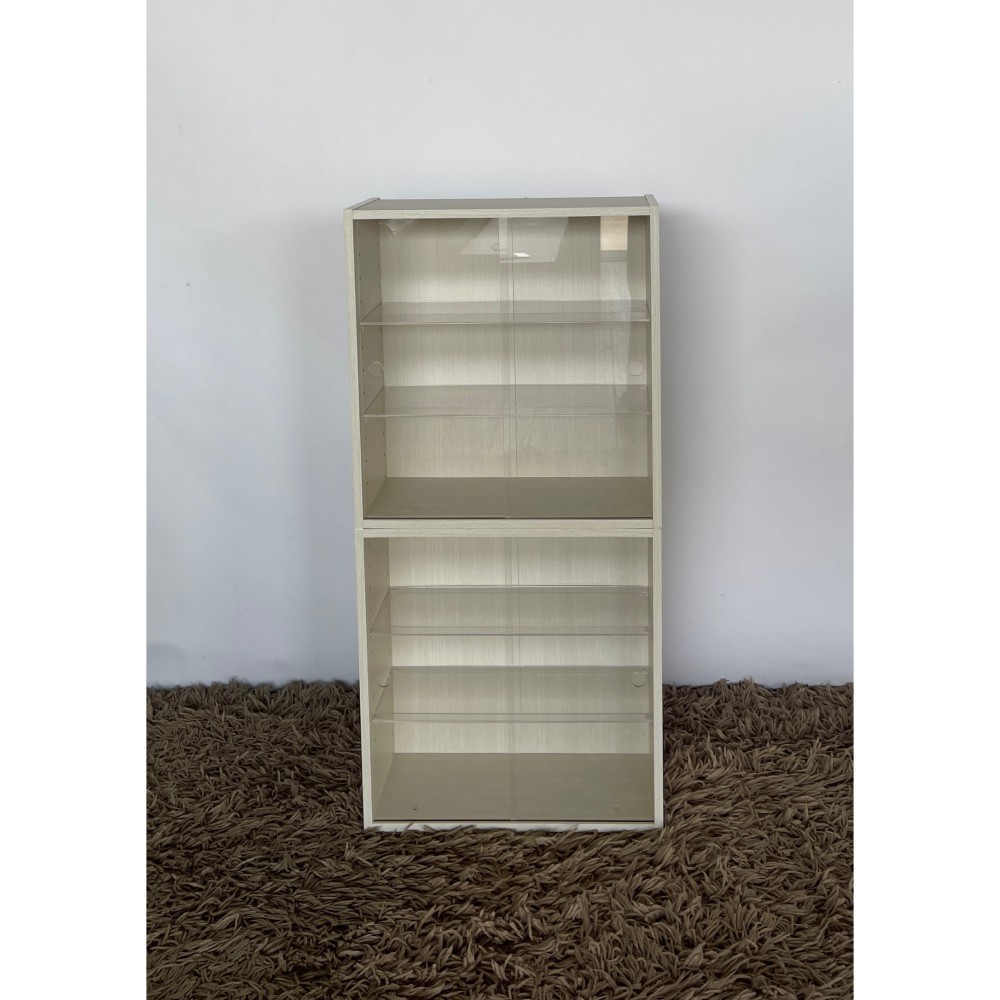 KGY-141838　ディスプレイボックス［ニトリ］［ホワイト］