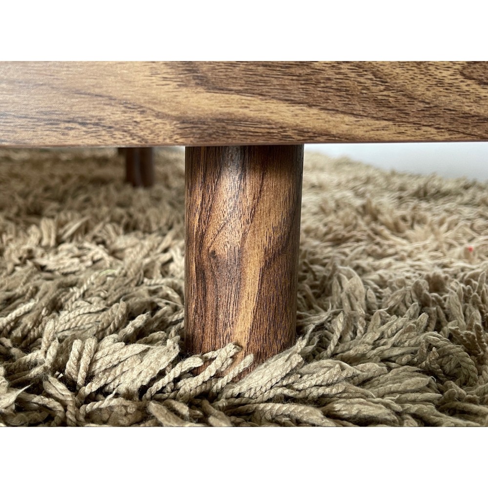 KGY-141529　ベッドフレーム［ダブル］［ブラウン］