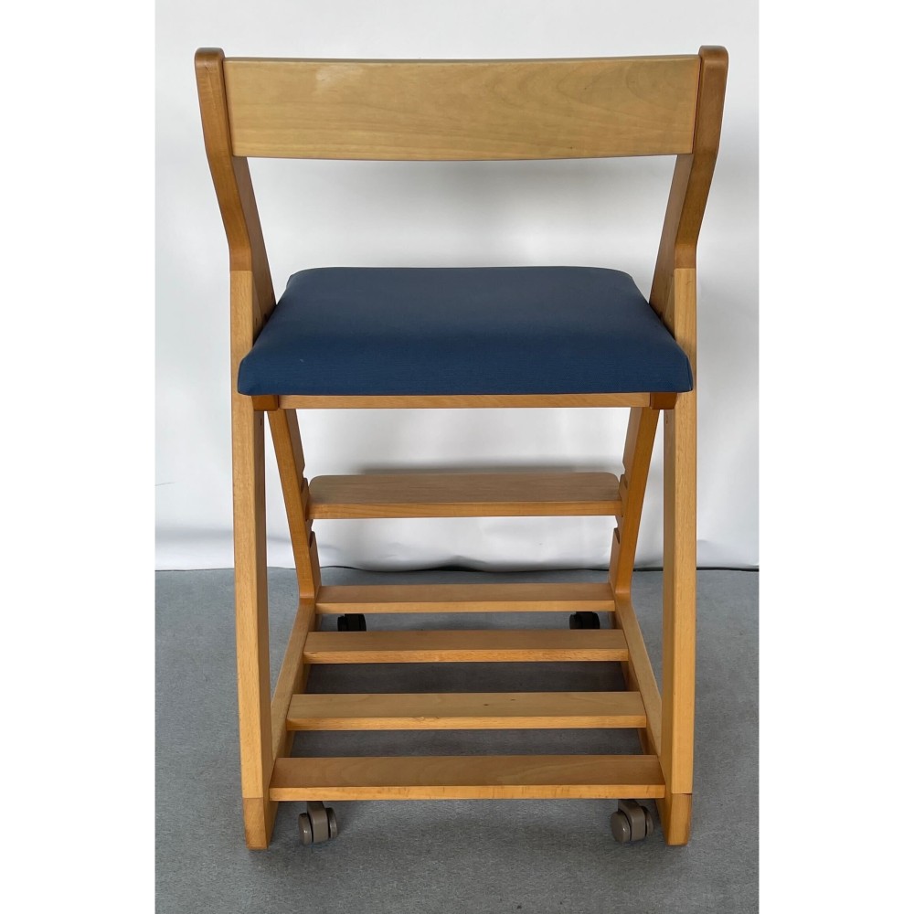 KGY-141913　学習チェア［ナチュラル／ブラウン］