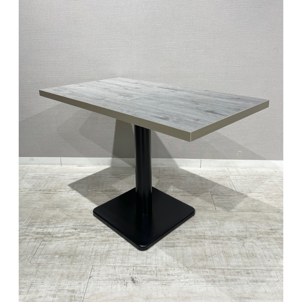 KGY-140780　ダイニングテーブル［グレー／ブラック］