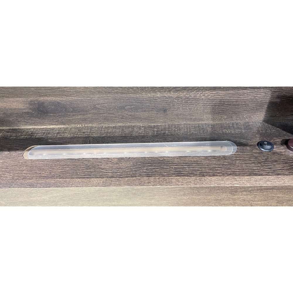 KGY-141160　収納付ベッドフレーム［シングル］［ブラウン］