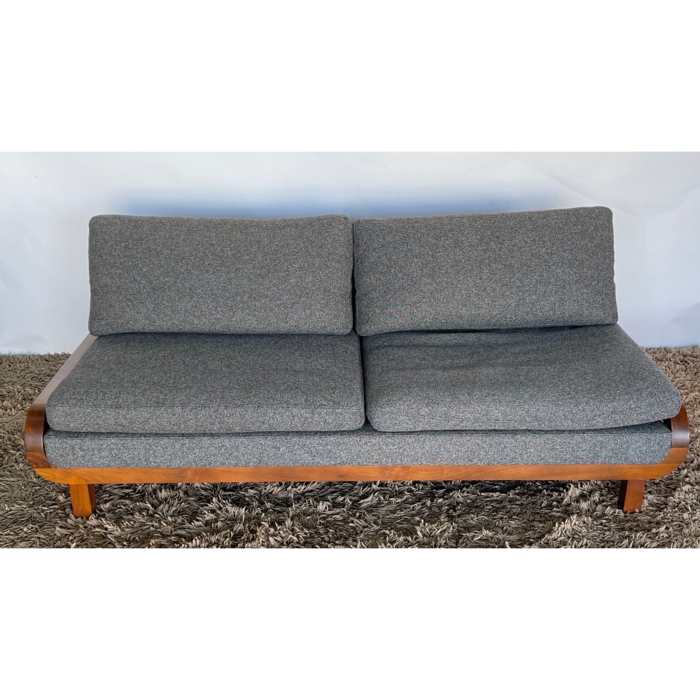 KGY-141521　３Ｐソファ［ダークグレー］