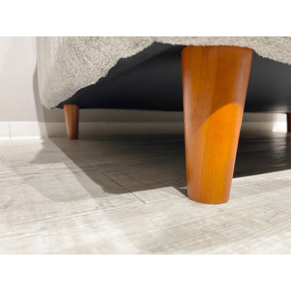 KGY-140667　２Ｐソファ［グレー］