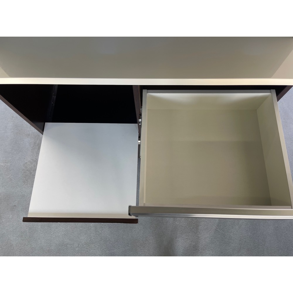 KGY-141897　食器棚［ブラウン］