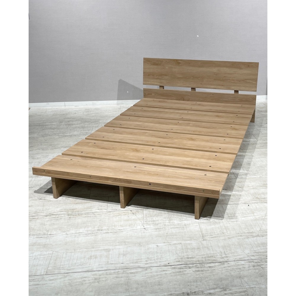 KGY-141101　ベッドフレーム［ＬＯＷＹＡ］［１２００］［ナチュラル］