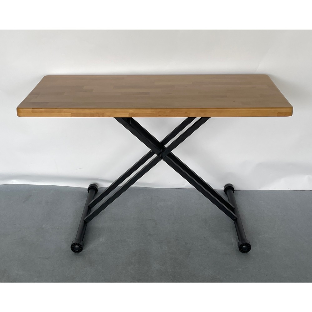 KGY-141888　昇降テーブル［ナチュラル］