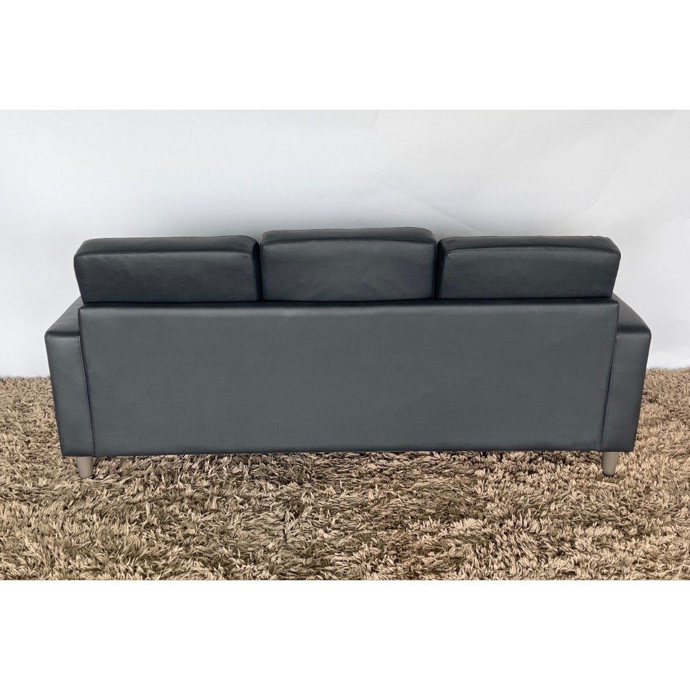 KGY-141483　カウチソファセット［ブラック］