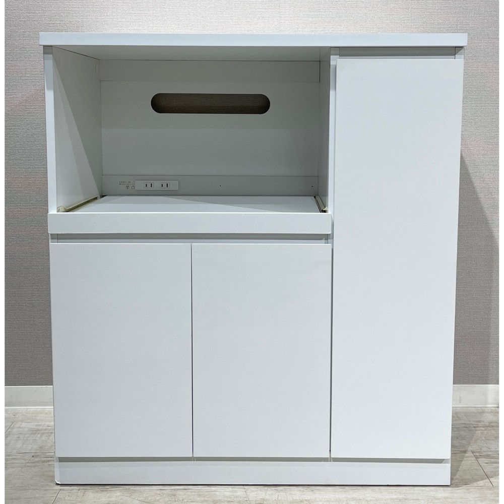 KGY-140475　キッチンカウンター［ＬＯＷＹＡ］［ホワイト］