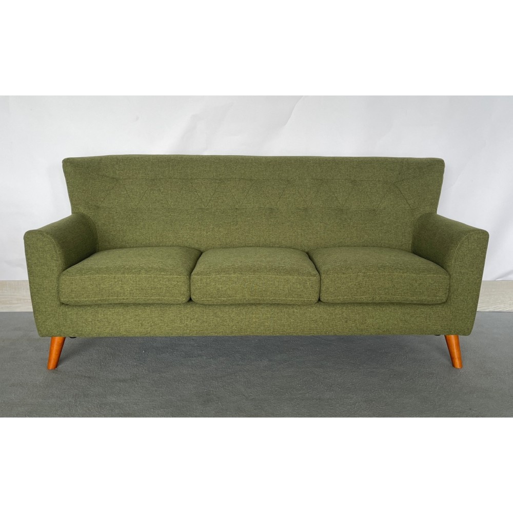 KGY-142945　３Ｐソファ［グリーン］