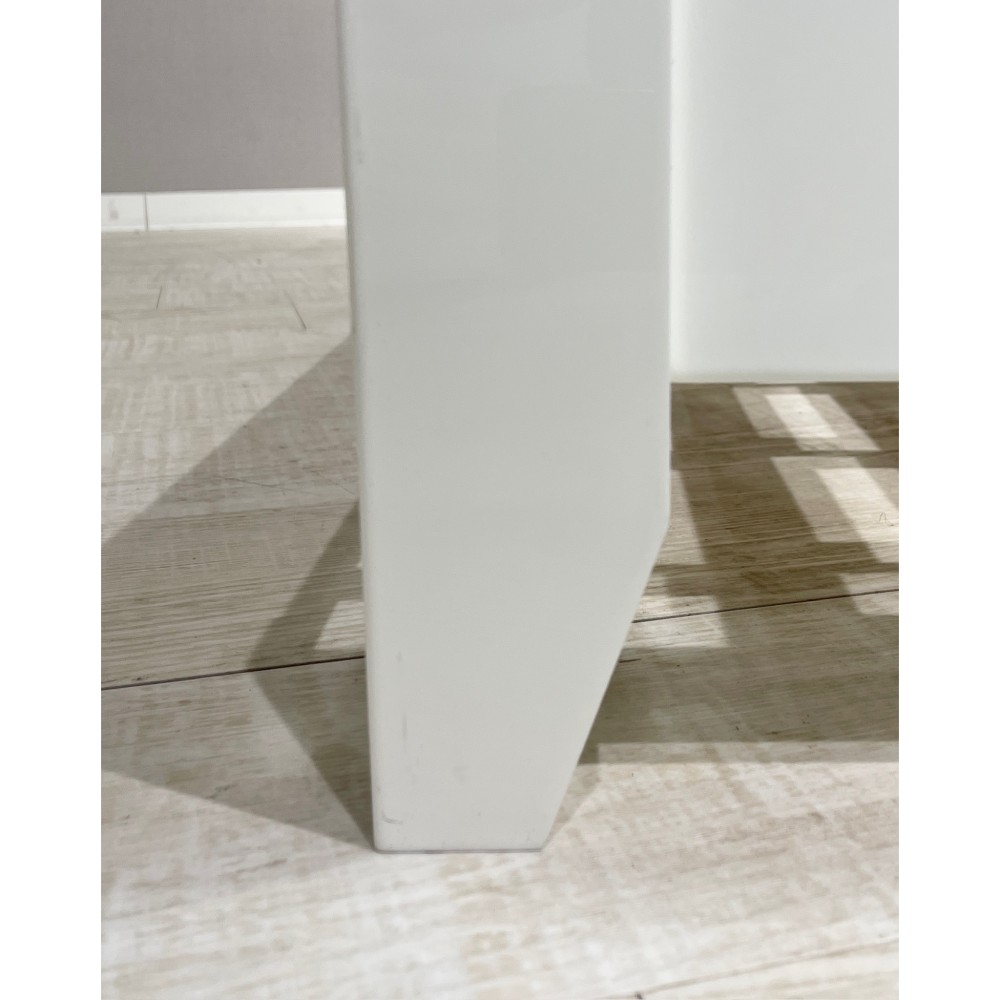 KGY-141158　ベッドフレーム［ニトリ］［ダブル］［ホワイト］