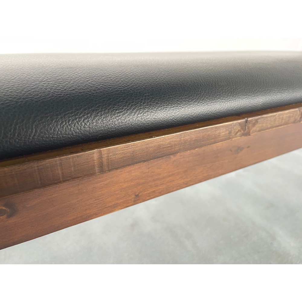 KGY-141900　ベンチ［ブラック／ブラウン］