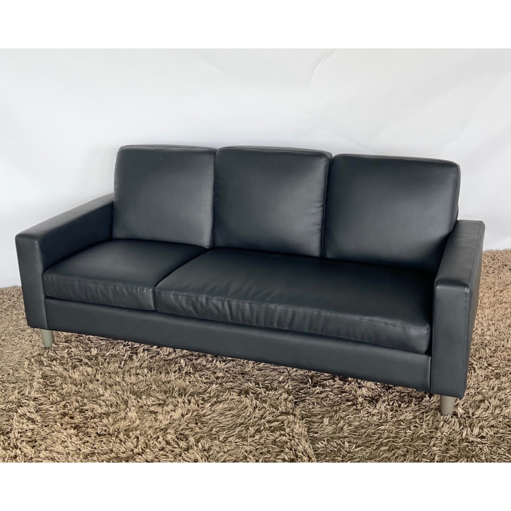 KGY-141483　カウチソファセット［ブラック］