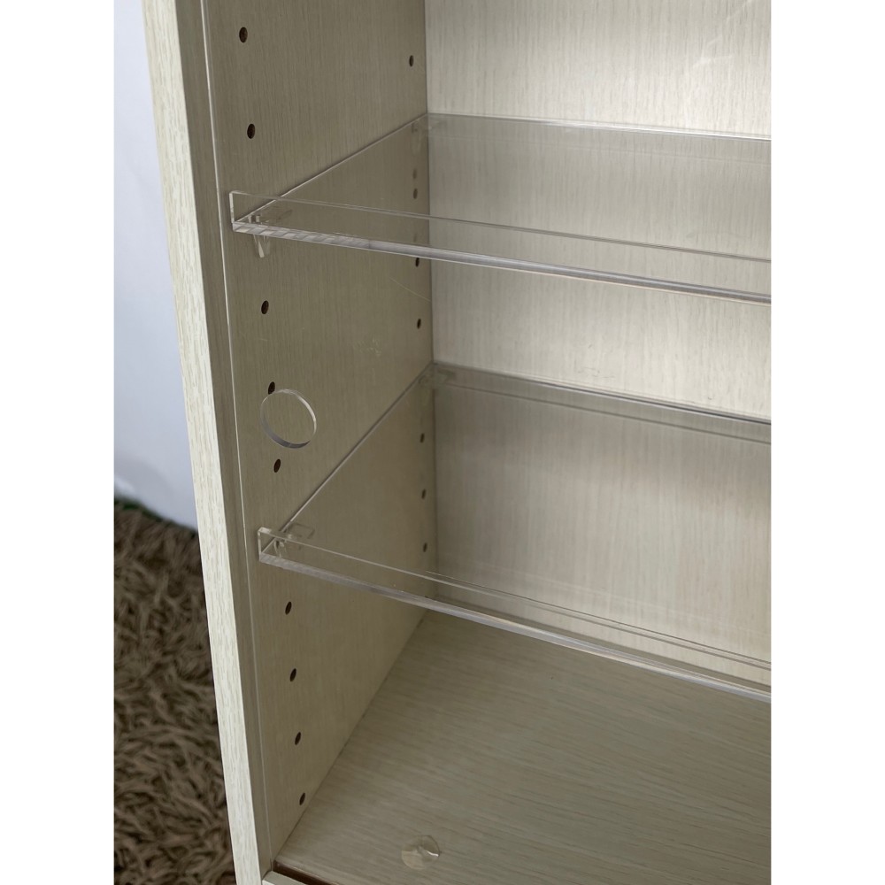 KGY-141838　ディスプレイボックス［ニトリ］［ホワイト］