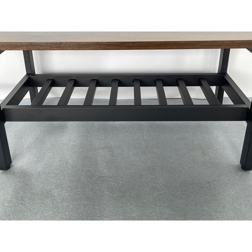 KGY-141902　ローテーブル［ブラウン／ブラック］