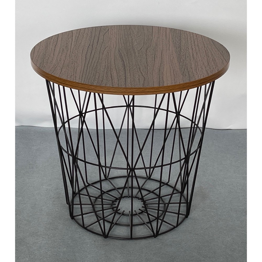 KGY-141898　サイドテーブル［ブラウン］