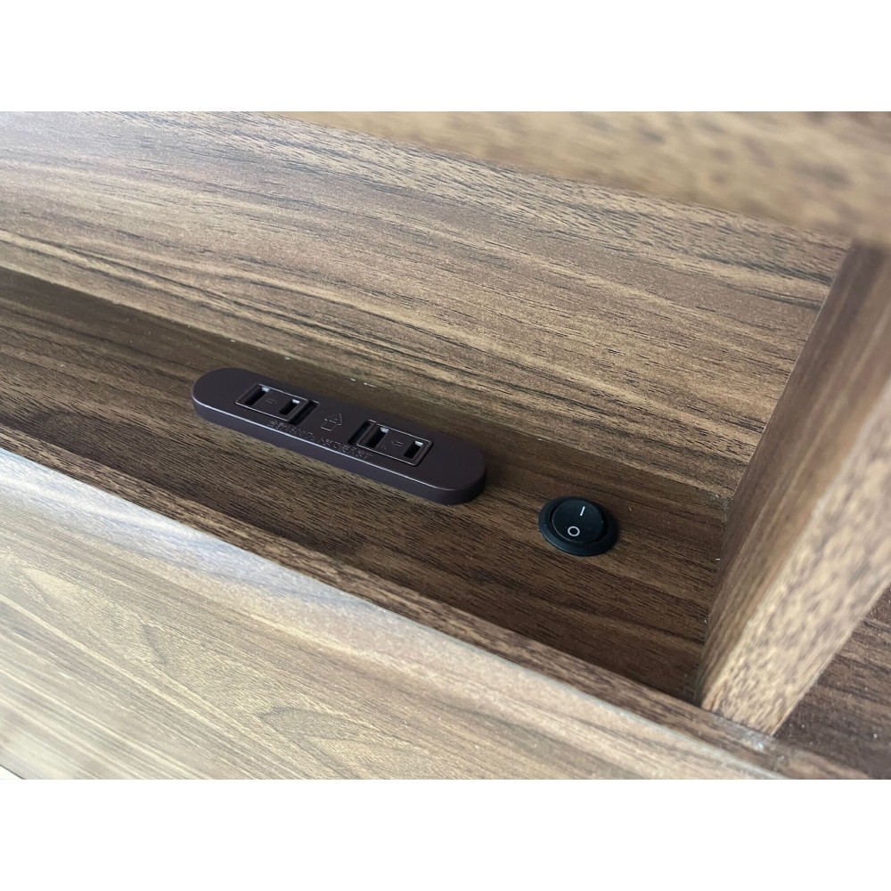 KGY-141953　ベッドフレーム［ダブル］［ブラウン］