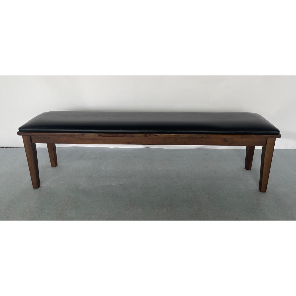 KGY-141900　ベンチ［ブラック／ブラウン］