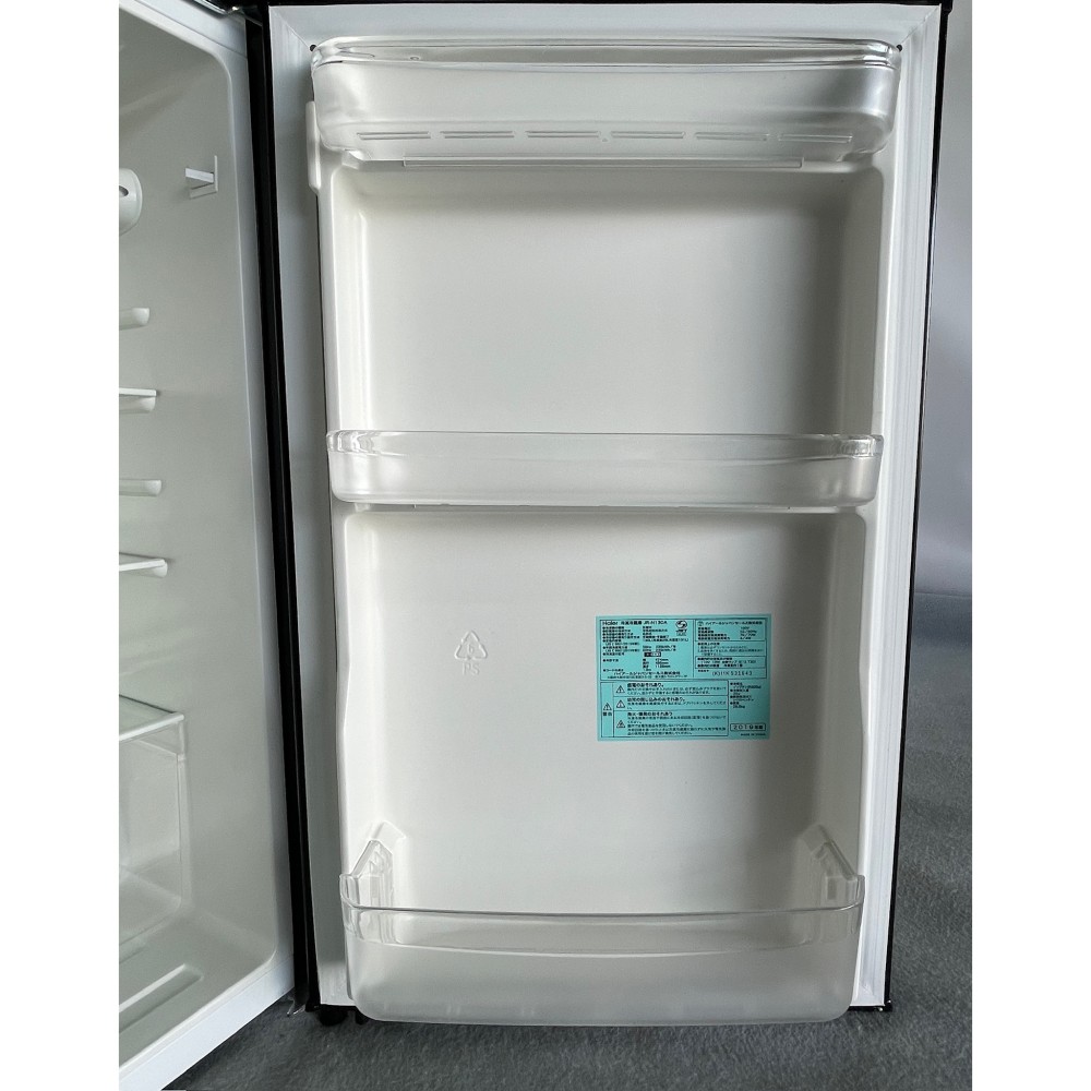 KGY-142390　冷凍冷蔵庫［１３０Ｌ］［ブラック］