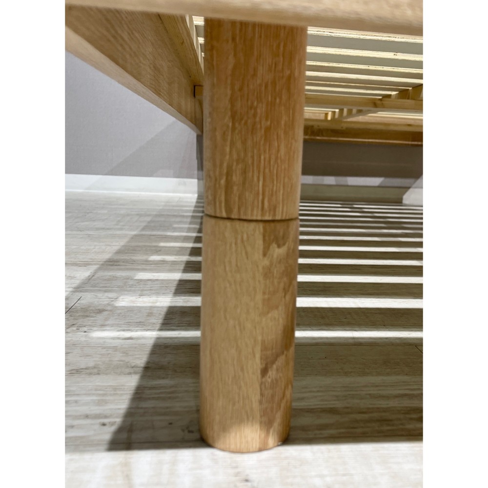 KGY-140998　ベッドフレーム［シングル］［ナチュラル］