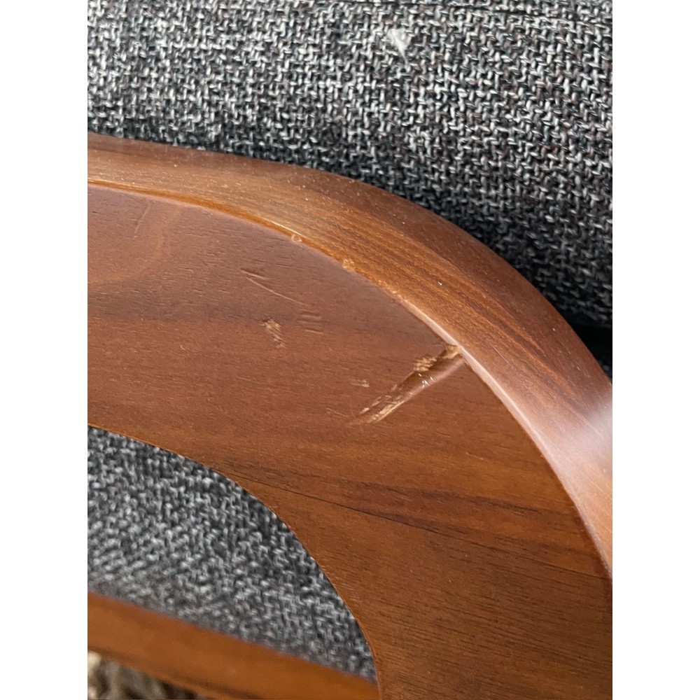 KGY-141521　３Ｐソファ［ダークグレー］