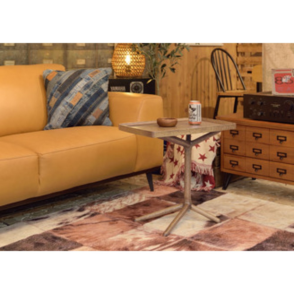 ZA-1101311　2WAYサイドテーブル[ブラウン]