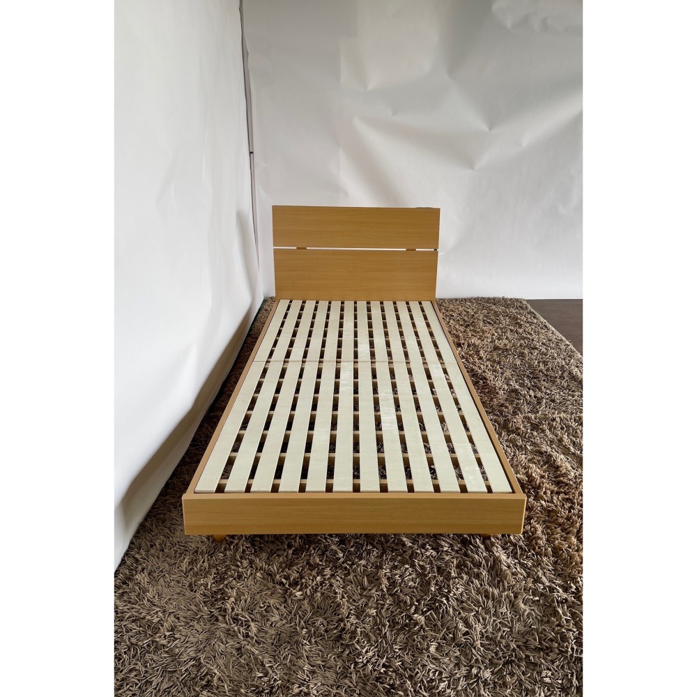 KGY-141578　ベッドフレーム［シングル］［ナチュラル］