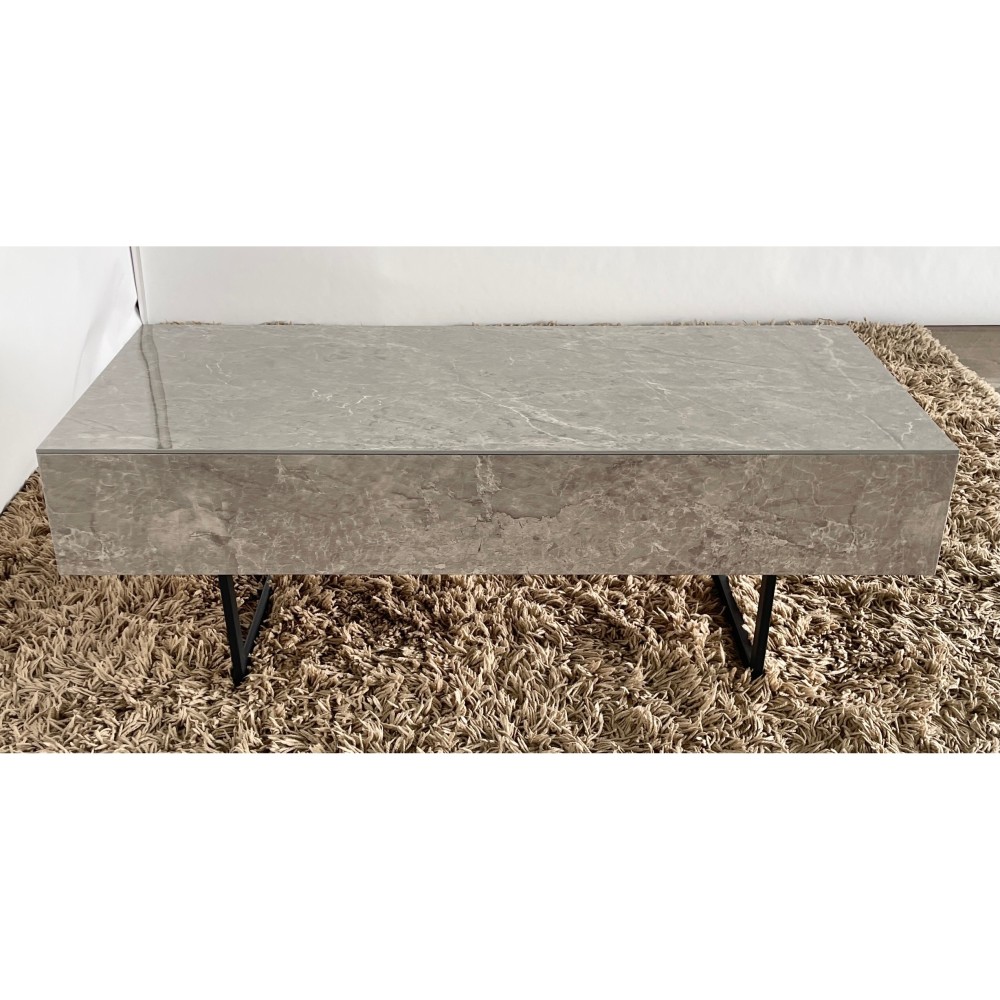 KGY-141488　センターテーブル［グレー］