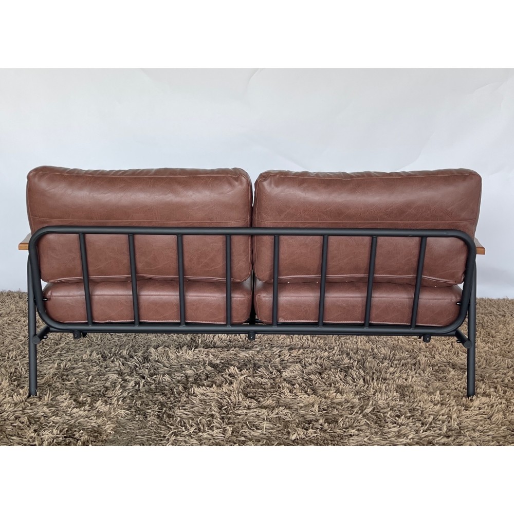 KGY-141568　２Ｐソファ［ブラウン］