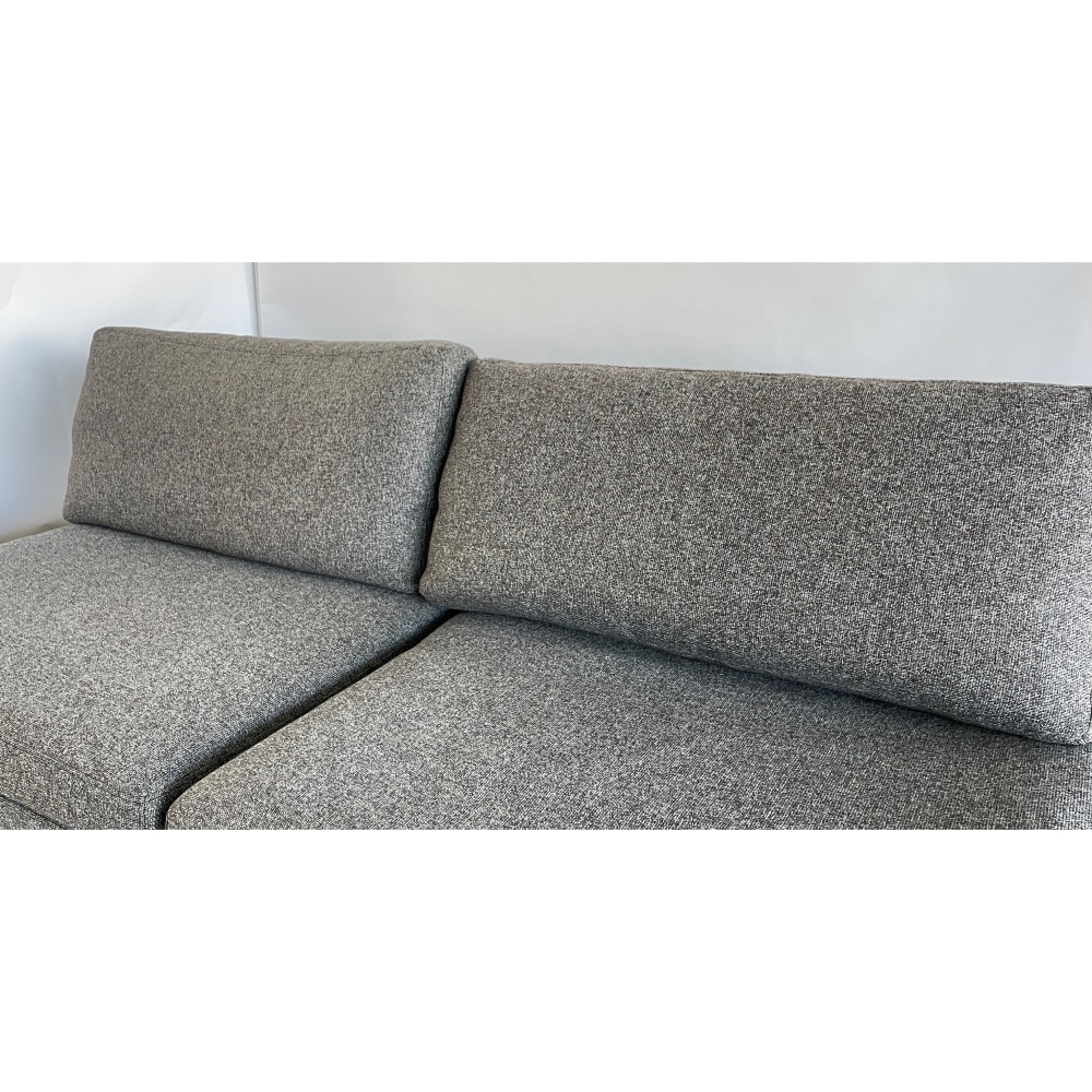 KGY-141521　３Ｐソファ［ダークグレー］