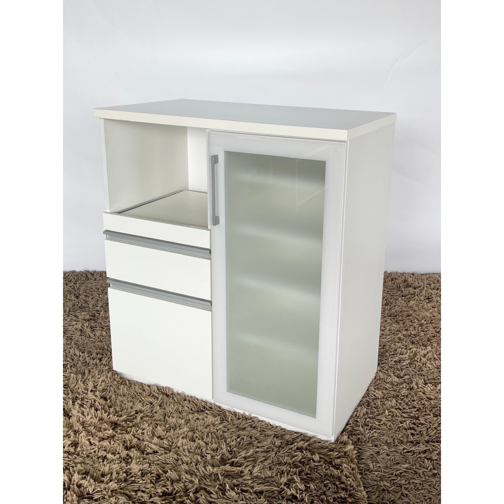 KGY-141509　キッチンカウンター［ニトリ］［ホワイト］