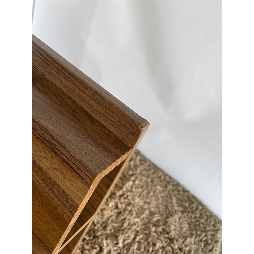 KGY-141579　ベッドフレーム［セミダブル］［ブラウン］