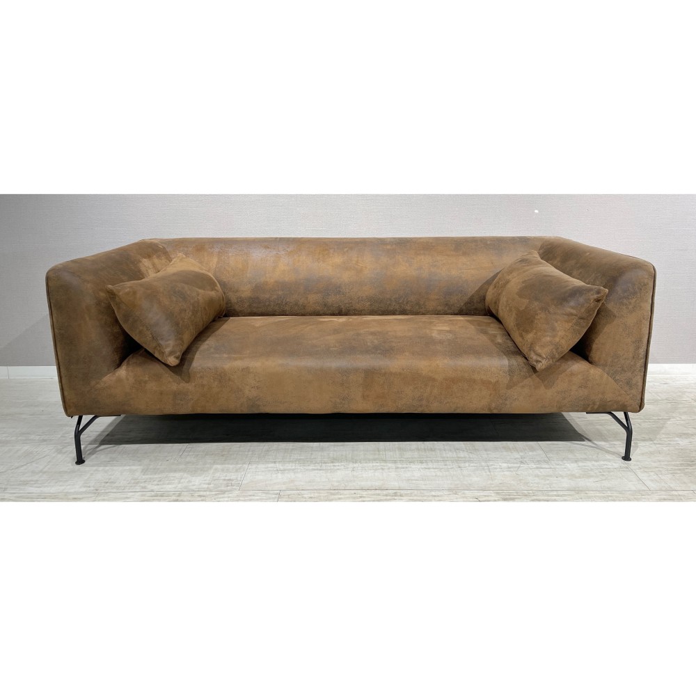 KGY-140611　３Ｐソファ［ブラウン］