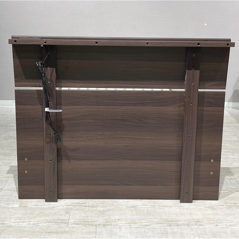 KGY-141147　ベッドフレーム［シングル］［ブラウン］