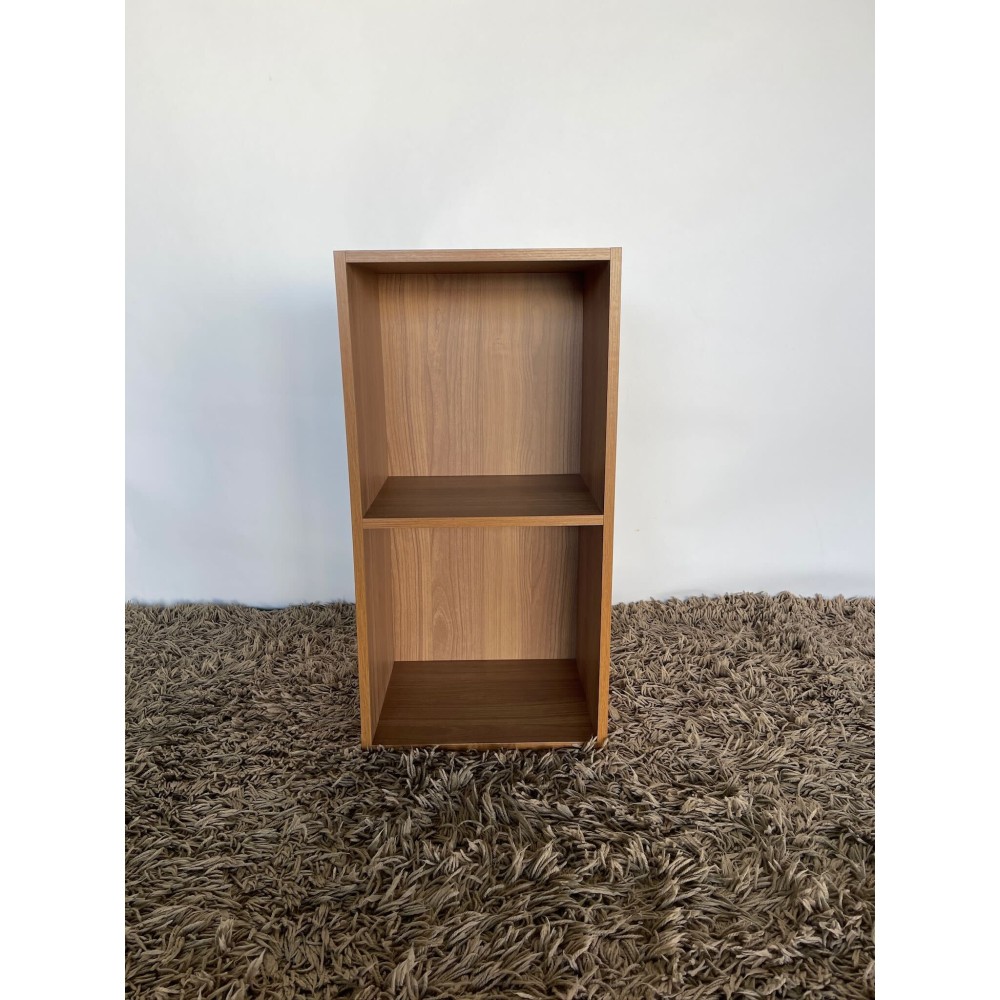 KGY-141608　２段ボックス［ナチュラル］