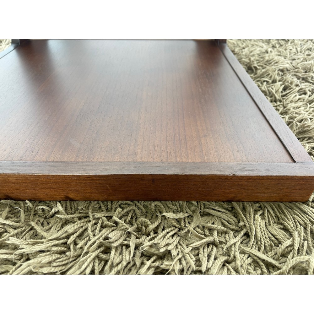 KGY-141821　ガラスセンターテーブル［ダークブラウン］