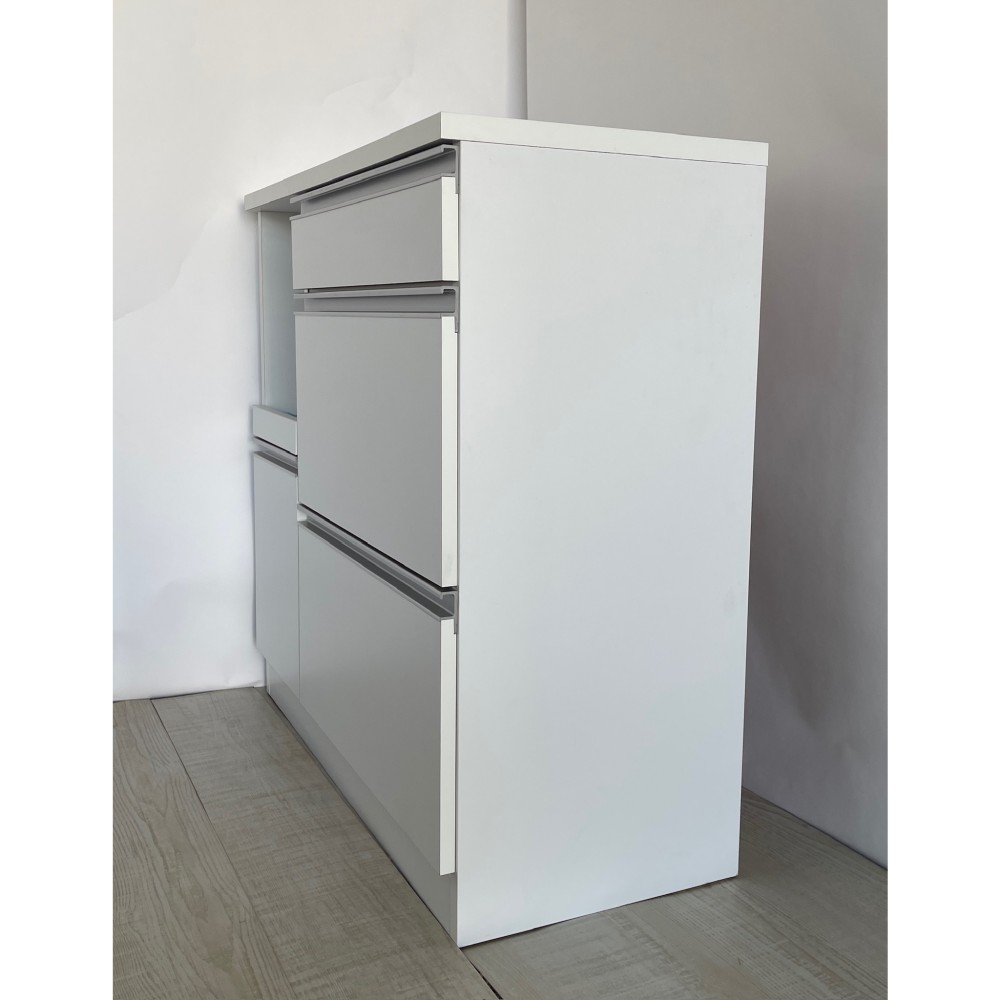 KGY-141832　キッチンカウンター［ホワイト］