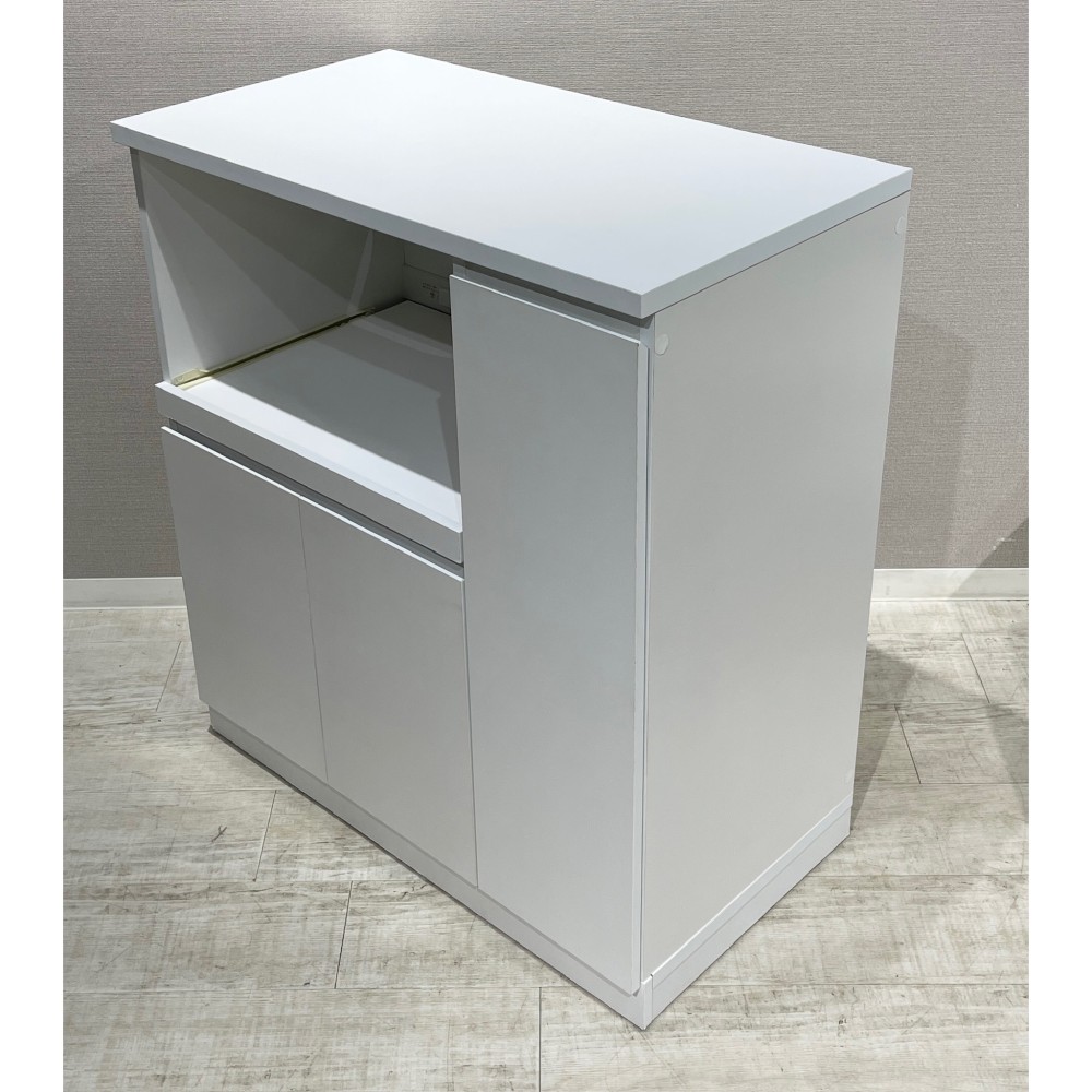 KGY-140475　キッチンカウンター［ＬＯＷＹＡ］［ホワイト］