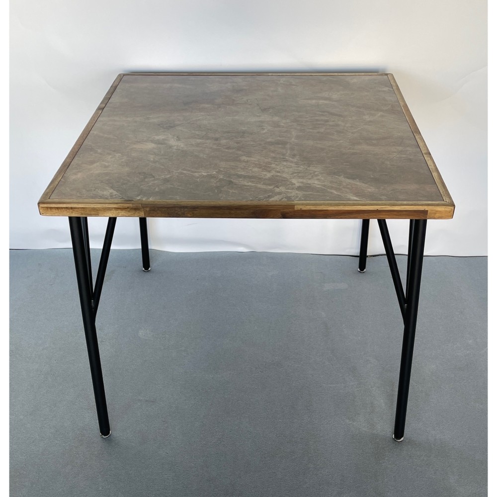 KGY-141865　ダイニング３点セット［ライトブラウン／ライトグレー］