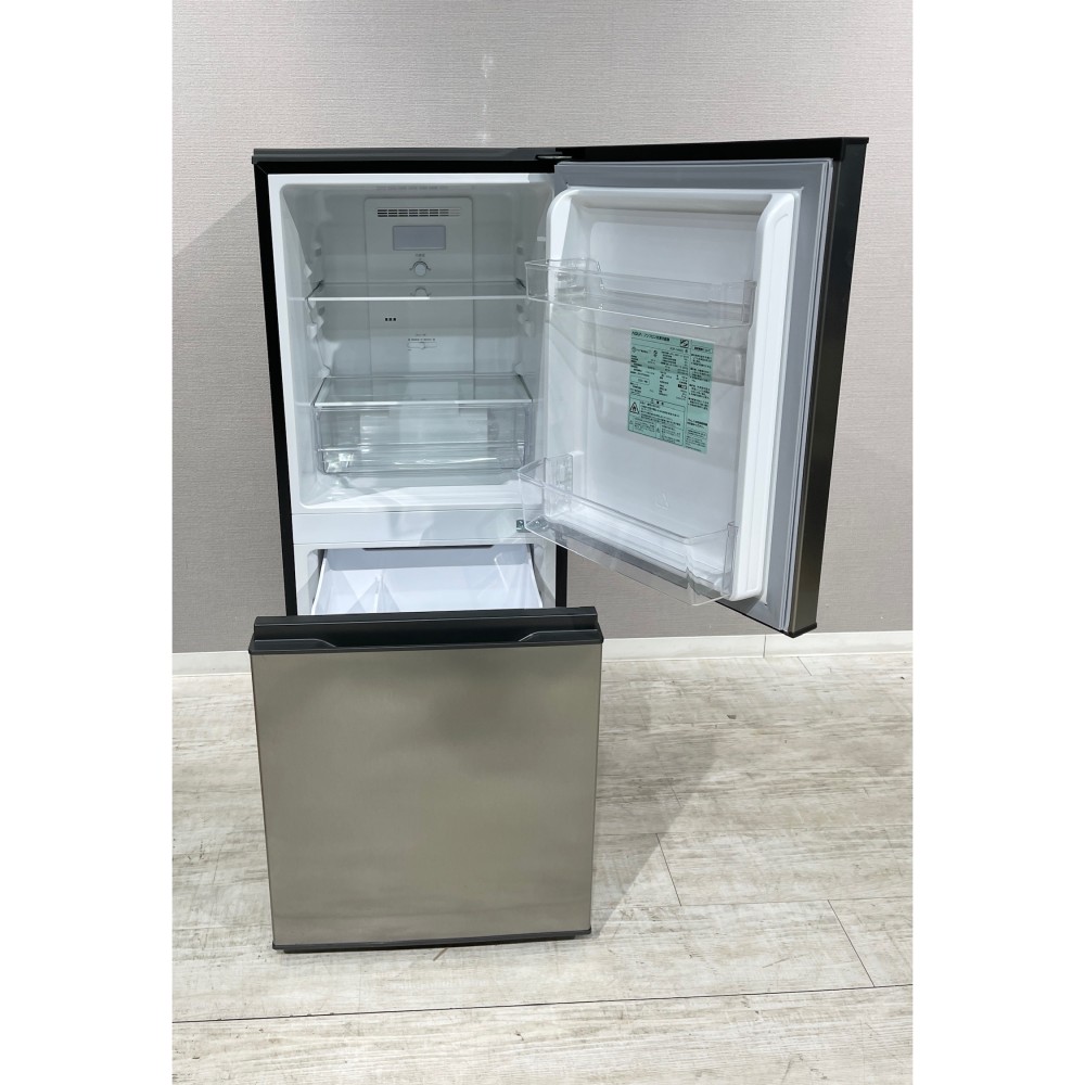 KGY-141018　冷凍冷蔵庫［１３５Ｌ］［シルバー］