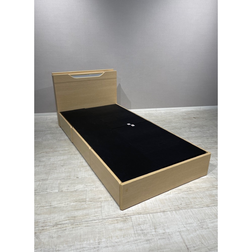 KGY-140505　ベッドフレーム［シングル］［ナチュラル］