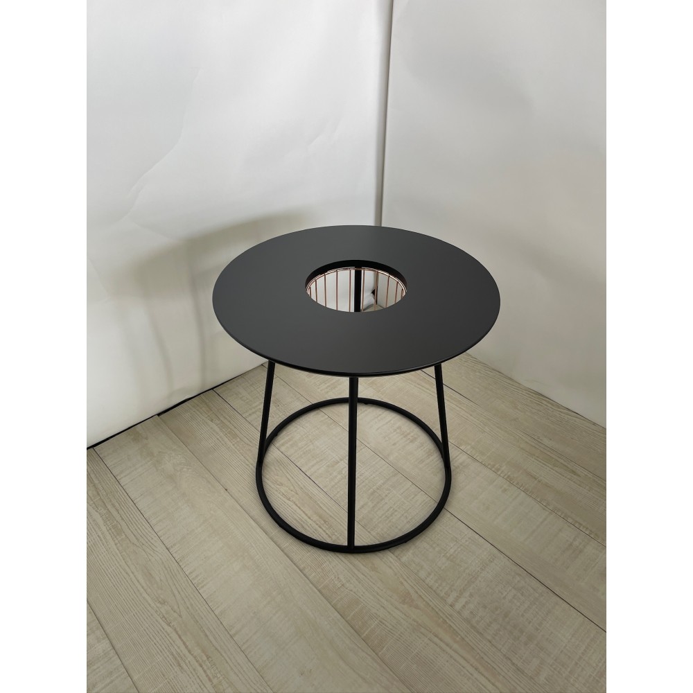 KGY-141823　サイドテーブル［ブラック］